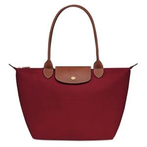 Longchamp Le Pliage Small Red Tote Bag